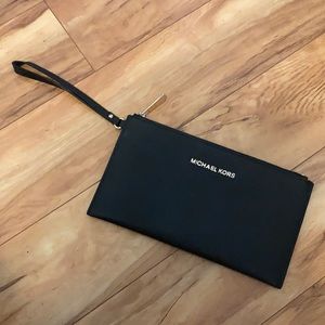 Black Michael Kors Clutch / Wristlet
